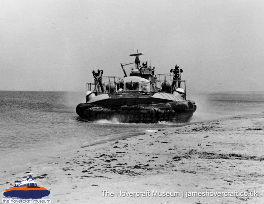 SRN6 with the British Army -  (credit: The Hovercraft Museum Trust).
